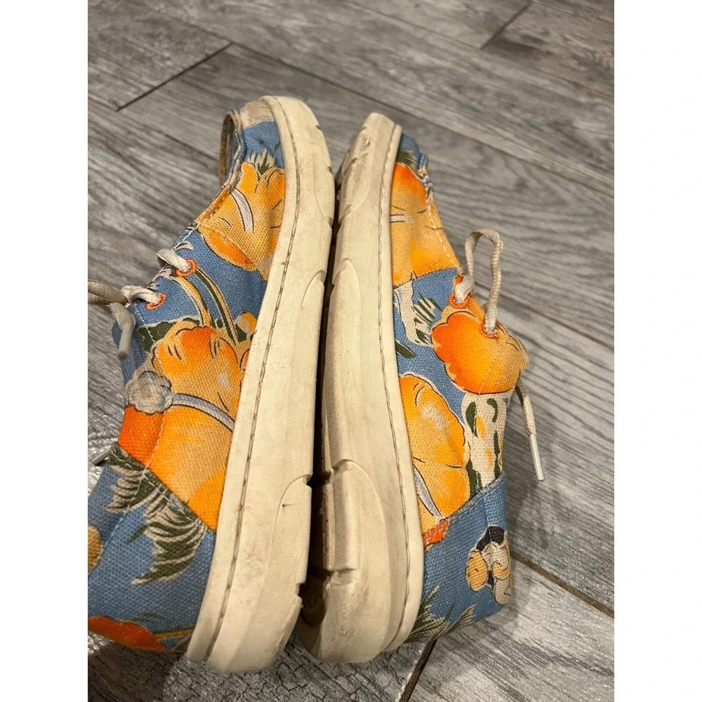 Ariat Cruiser Shoes Mens 7.5 Sneaker Tropical Floral Canvas‎ Slip On 10035814